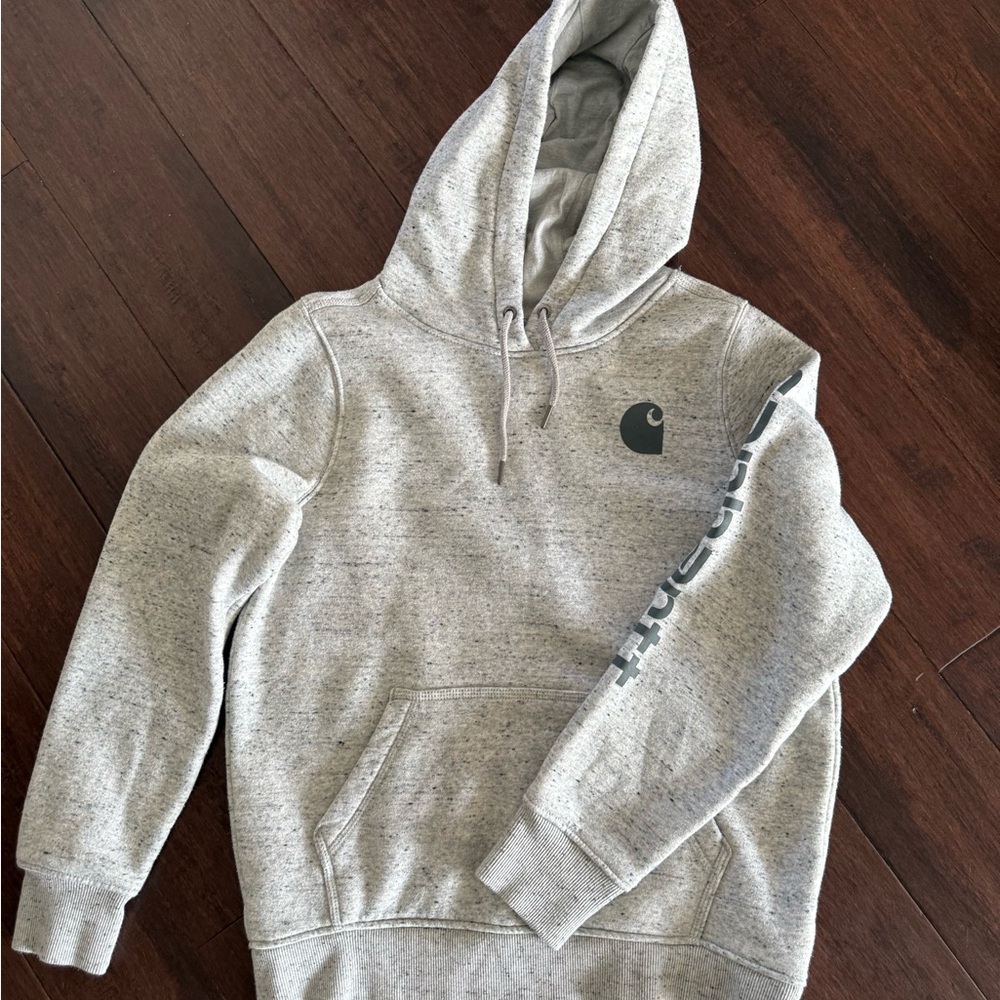 Carhartt Men's Heather Gray Hoodie